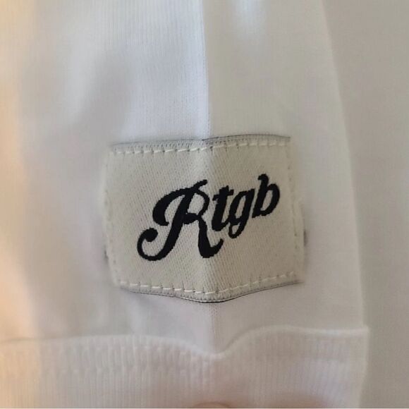 NWT RTGB Unisex Ambitious Behavior White Short Sleeve Tee Shirt - Size 2XL - Picture 5 of 6
